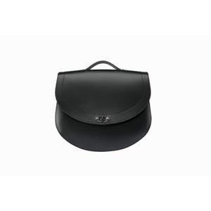 Leather saddlebag CUSTOMACCES HD AP0008N black right