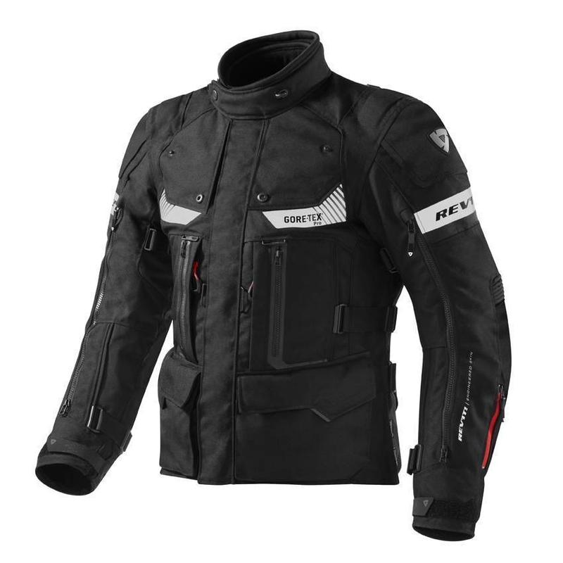 Kurtka motocyklowa Revit Defender Pro GTX czarna wyprzedaż