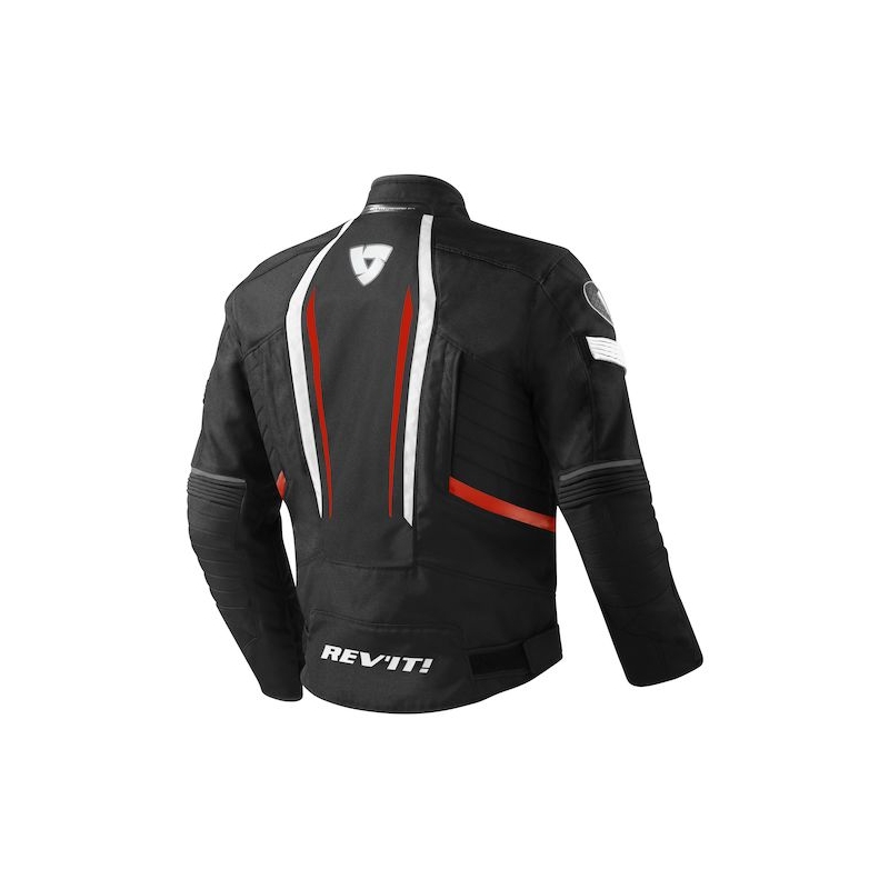 Kurtka motocyklowa Revit Raceway czarno-czerwona wyprzedaż