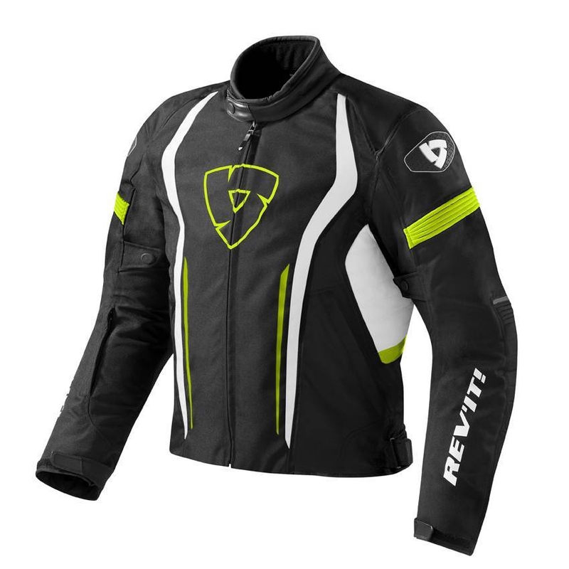 Kurtka motocyklowa Revit Raceway czarno-fluo żółta