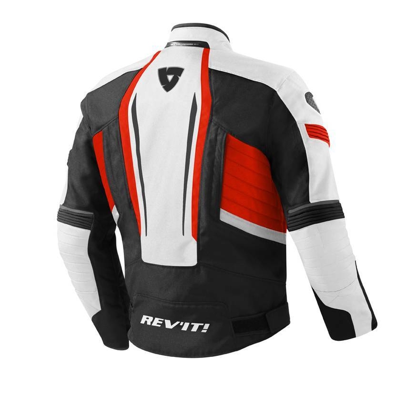 Kurtka motocyklowa Revit Raceway biało-czerwona wyprzedaż