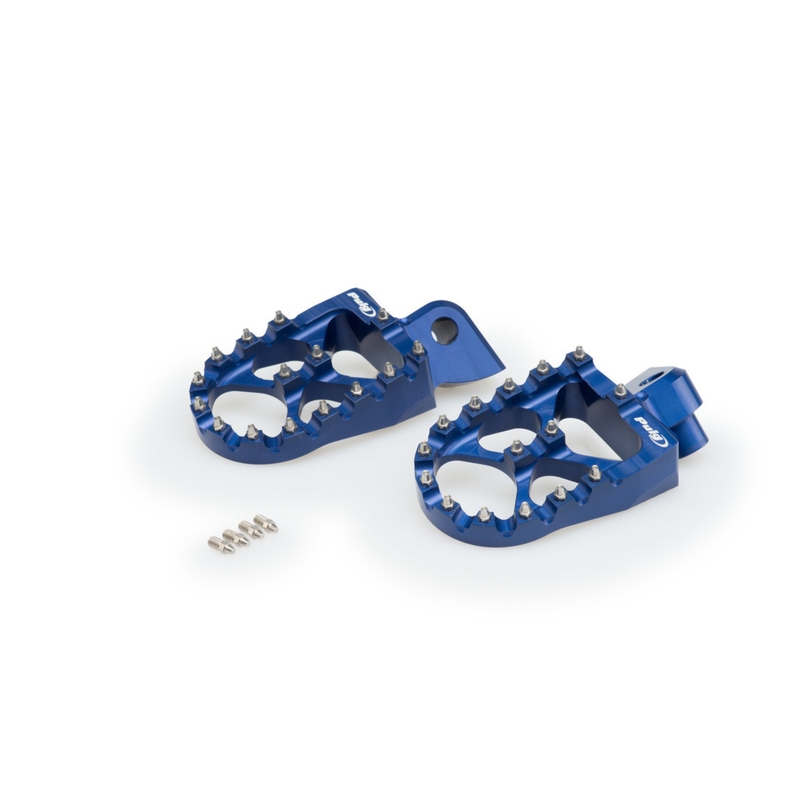 Footpegs PUIG OFF-ROAD blue