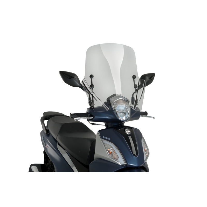 Windshield PUIG T.X. transparent for SYM Symphony 125 2021-2022, SYM Symphony ST 125 2021-2025
