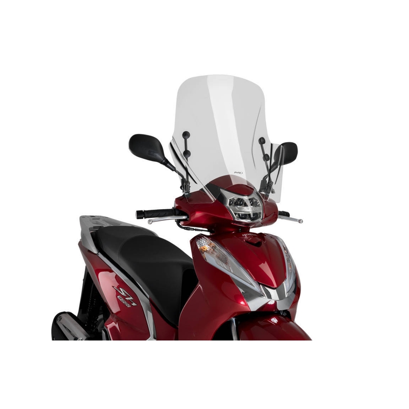 Windshield PUIG T.X. transparent for HONDA SH 300 i 2015-2021