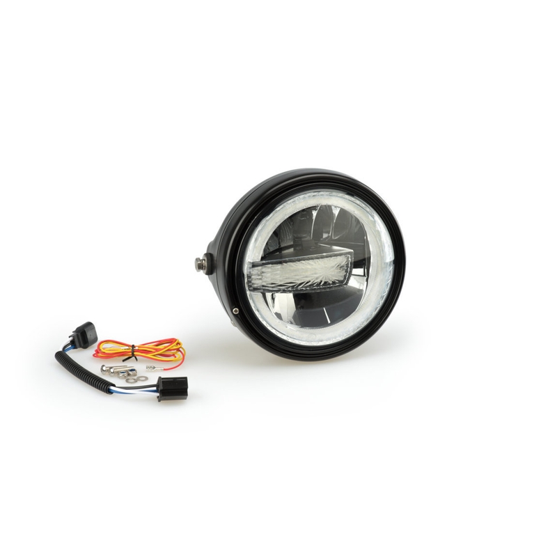 Headlight PUIG LUMEN R LED black