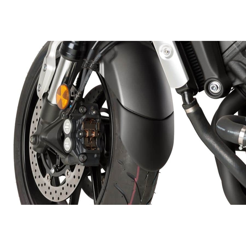 Front fender extension PUIG black wyprzedaż