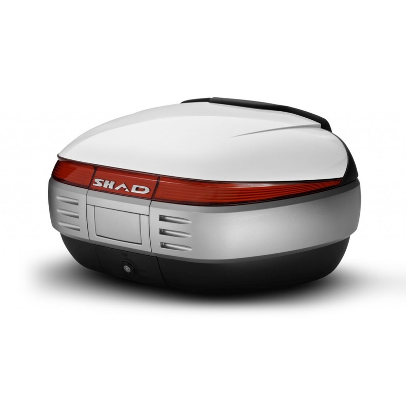 Top case with color cover SHAD SH50 White