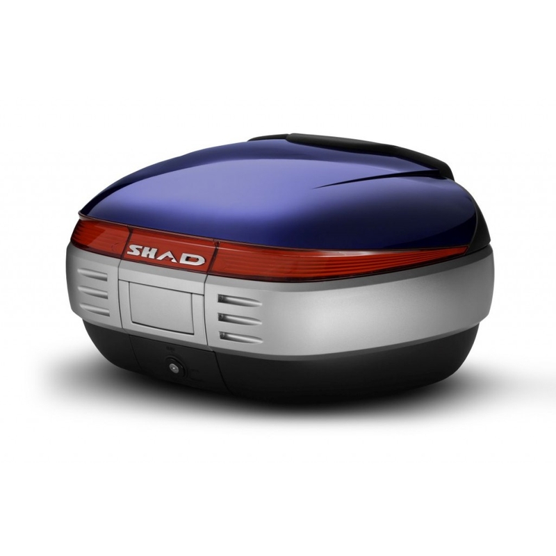 Top case with color cover SHAD SH50 Blue