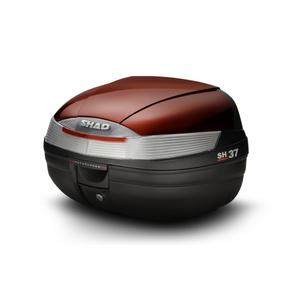 Top case with color cover SHAD SH37 Red