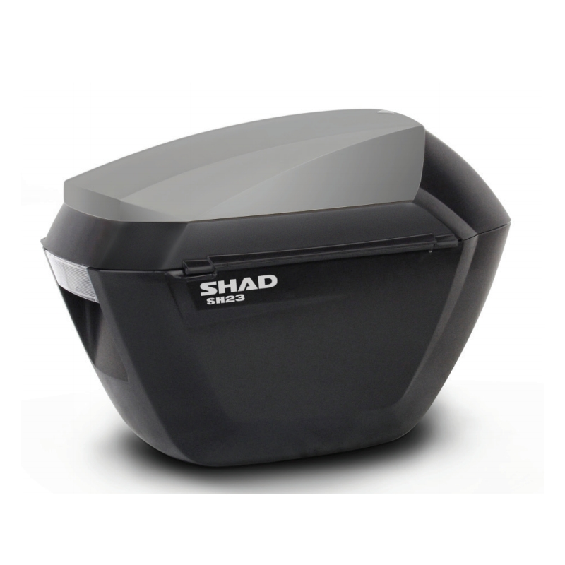 Side cases with color cover SHAD SH23 new titanium