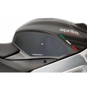 Tank side protectors PUIG ANTI-SLIP black