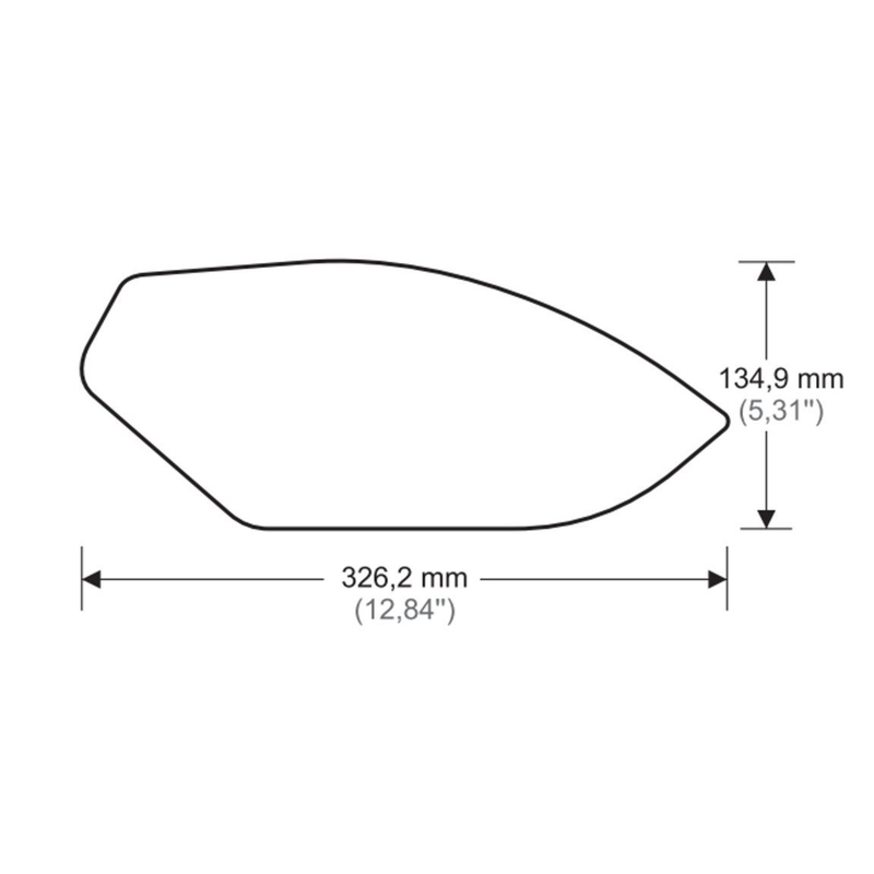Tank side protectors PUIG ANTI-SLIP black for BMW S 1000 RR 2009-2018, BMW S 1000 R 2014-2024