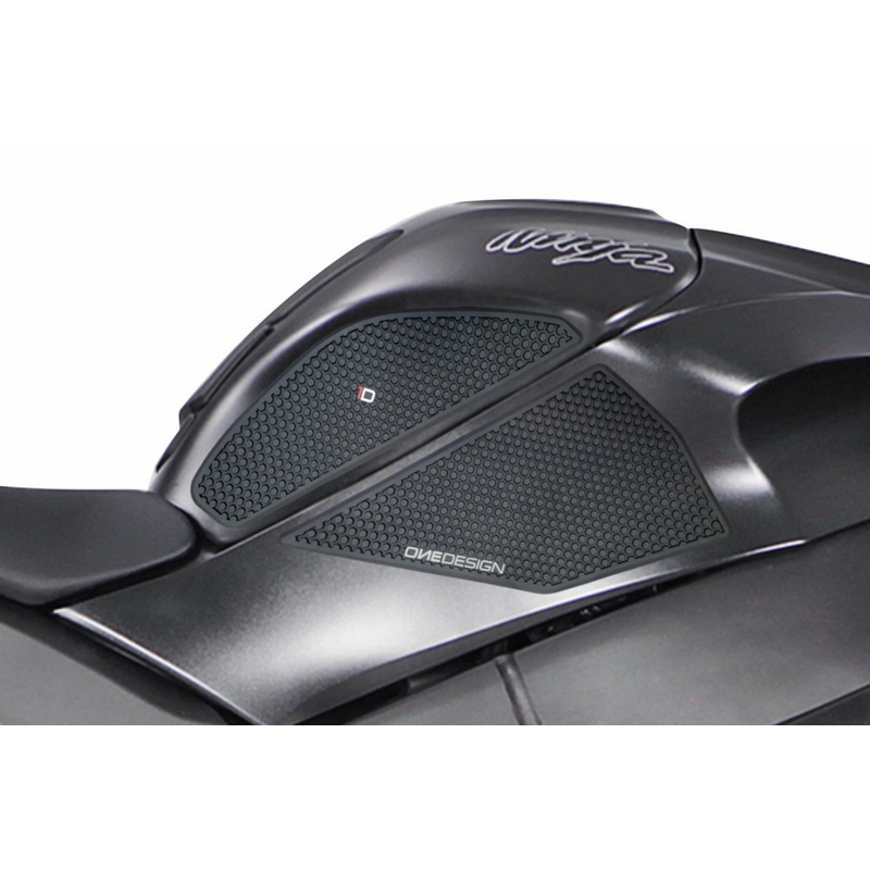 Tank side protectors PUIG ANTI-SLIP black