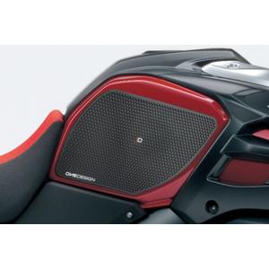 Tank side protectors PUIG ANTI-SLIP black