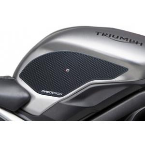Tank side protectors PUIG ANTI-SLIP 20087N black