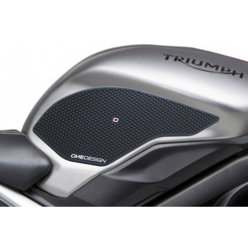 Tank side protectors PUIG ANTI-SLIP black