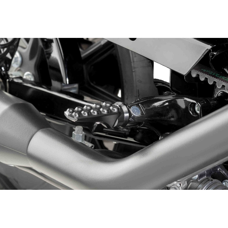 Footpegs without adapters PUIG HERITAGE black