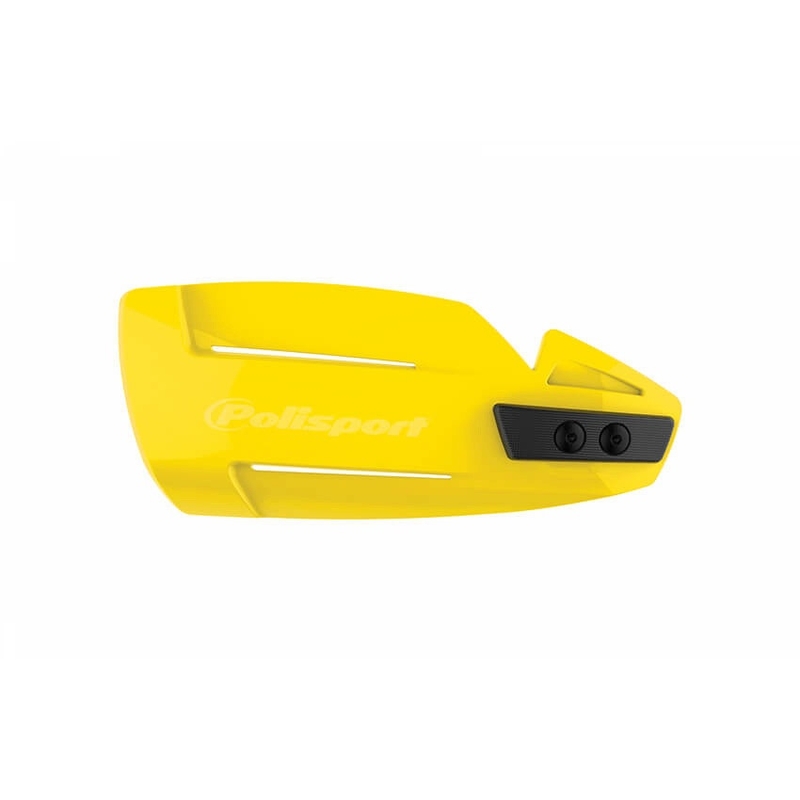 Handguard POLISPORT HAMMER with universal plastic mounting kit Yellow