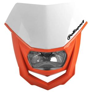 Headlight POLISPORT HALO White/orange