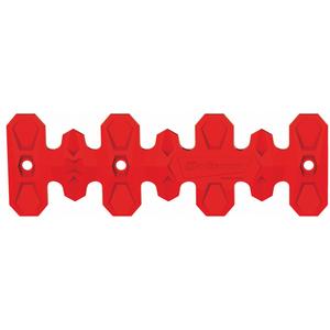 Exhaust head pipe guard POLISPORT ARMADILLO short red
