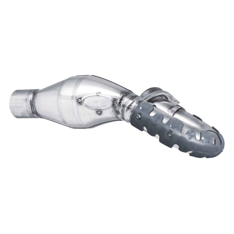 Head pipe guard POLISPORT ARMADILLO (long version) nardo grey