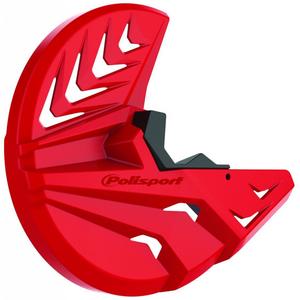 Disc & bottom fork protector POLISPORT PERFORMANCE red CR 04/black