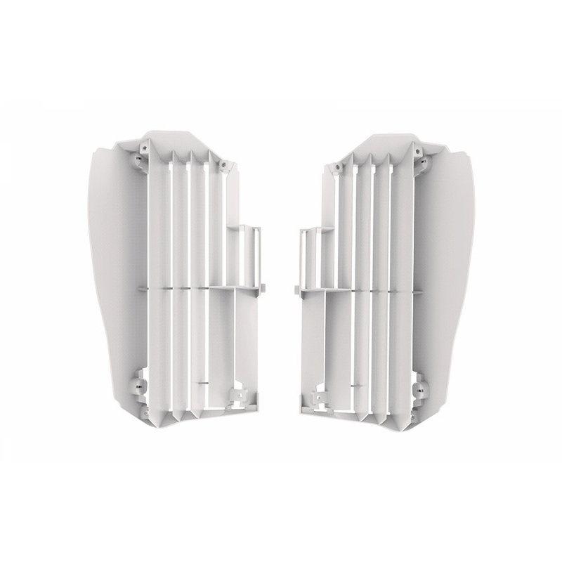 Radiator louvers POLISPORT white