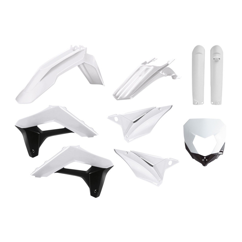 Plastic body kit POLISPORT white