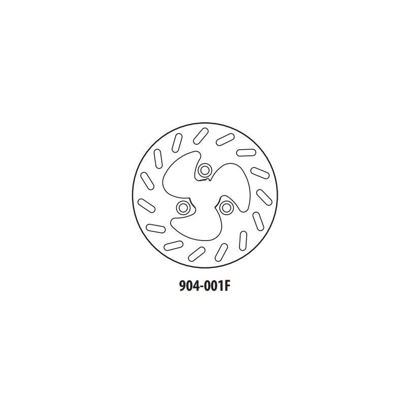 Brake disc GOLDFREN front 180 mm