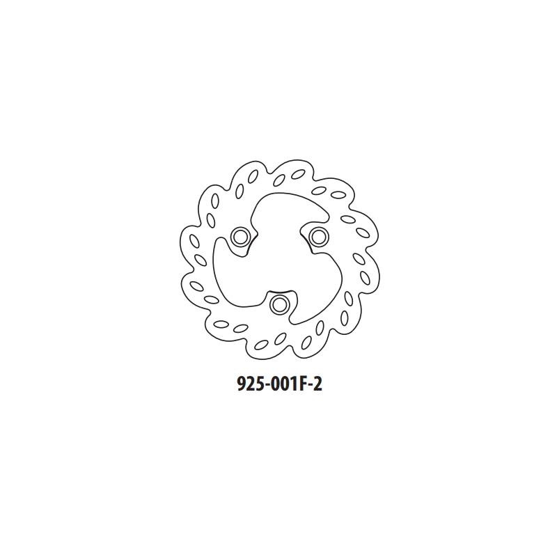 Brake disc GOLDFREN front 180 mm