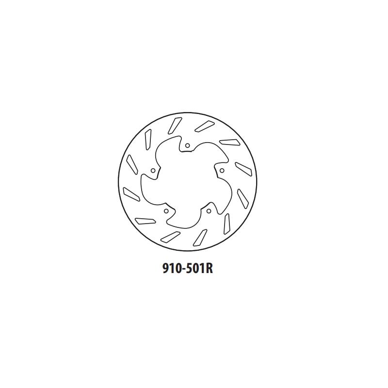 Brake disc GOLDFREN rear 220 mm