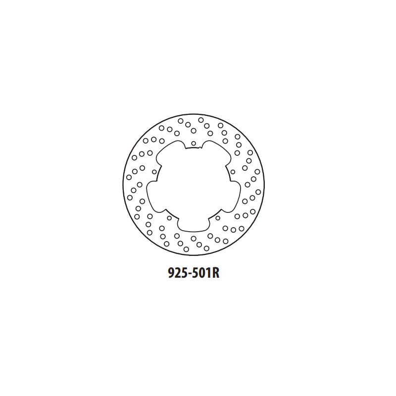 Brake disc GOLDFREN rear 240 mm