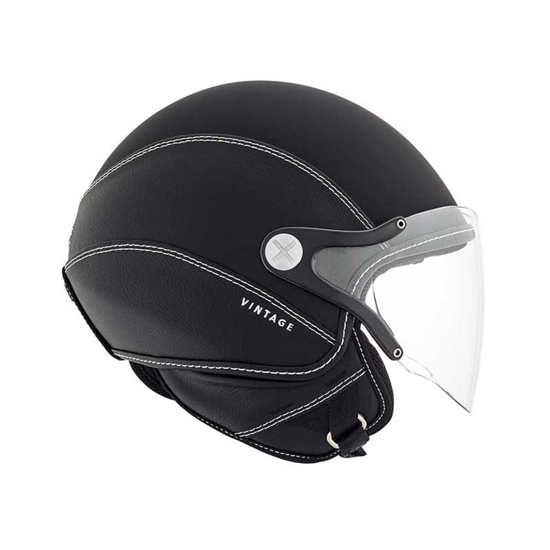 Otwarty kask motocyklowy Nexx SX 60 Vintage 2 czarny matowy wyprzedaż