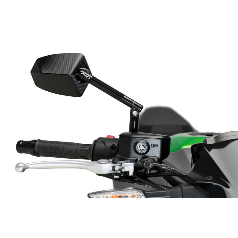 Rear view mirror PUIG GT.1 black / black right