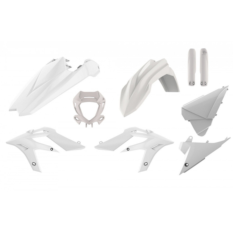 Plastic body kit POLISPORT enduro White for BETA Xtrainer 250 2020-2022, BETA Xtrainer 300 2020-2022