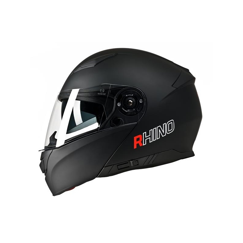Kask szczękowy motocyklowy Rhino Highway czarny matowy + Pinlock