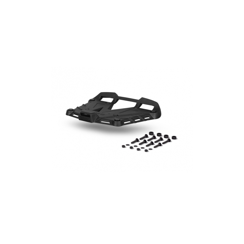Top case standard plate SHAD TERRA aluminium black