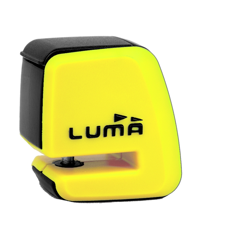 Lock LUMA ENDURO 92D with bag yellow