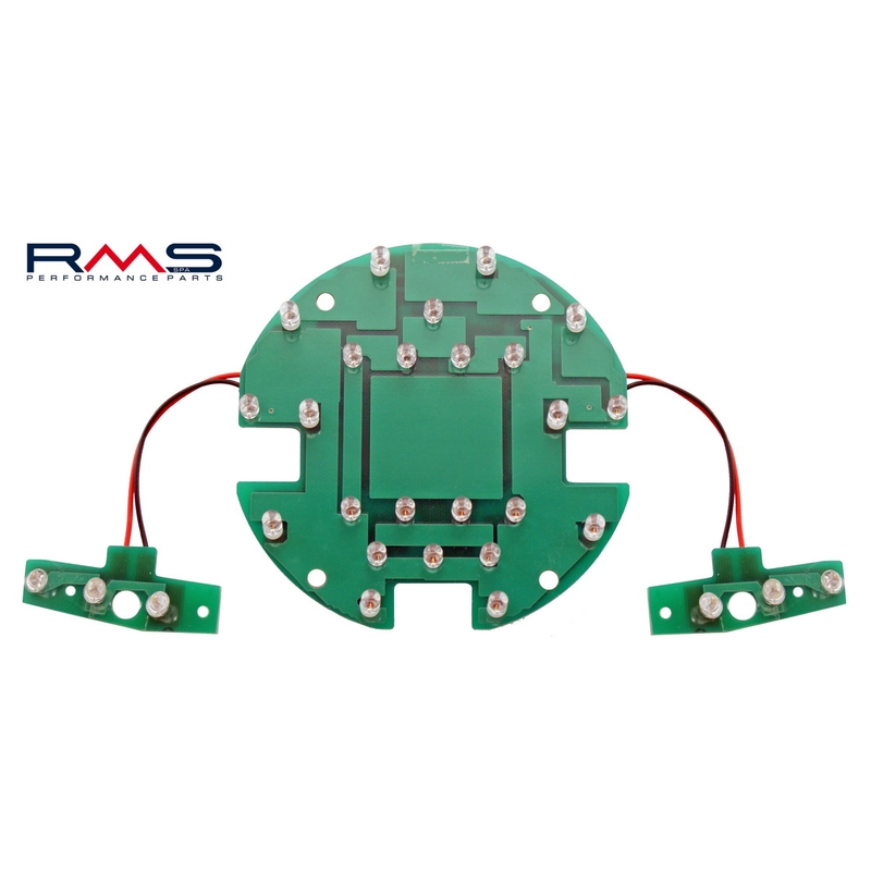 LED RMS rear blue