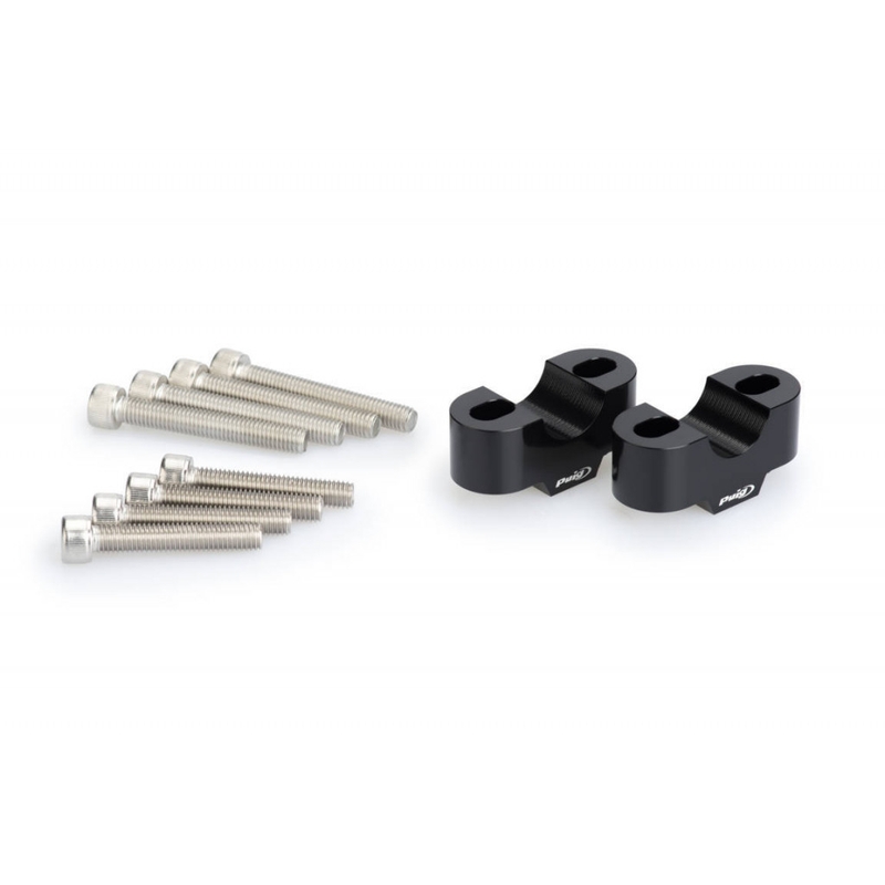 Risers PUIG black height 20mm, d 22mm