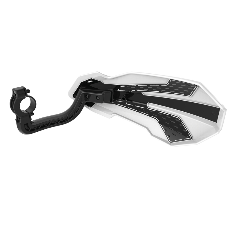 Handguard POLISPORT MX FLOW with mounting system green 05/black