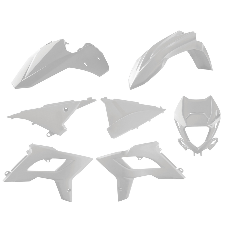 Plastic body kit POLISPORT restyling White