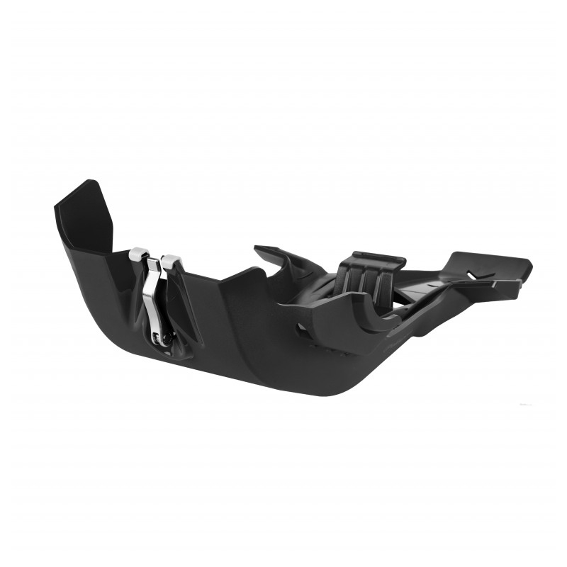 Skid Plate POLISPORT with link protector Black