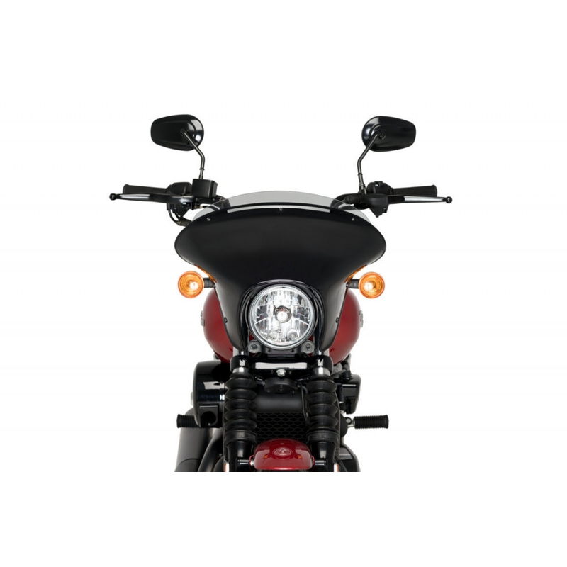 Windscreen PUIG BATWING SML smoke short for HARLEY DAVIDSON XG 750 Street 2017-2020