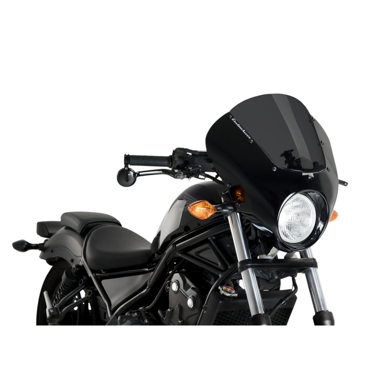 Semifairing PUIG DARK NIGHT Dark Smoke for HONDA CMX 500 Rebel 2017-2019