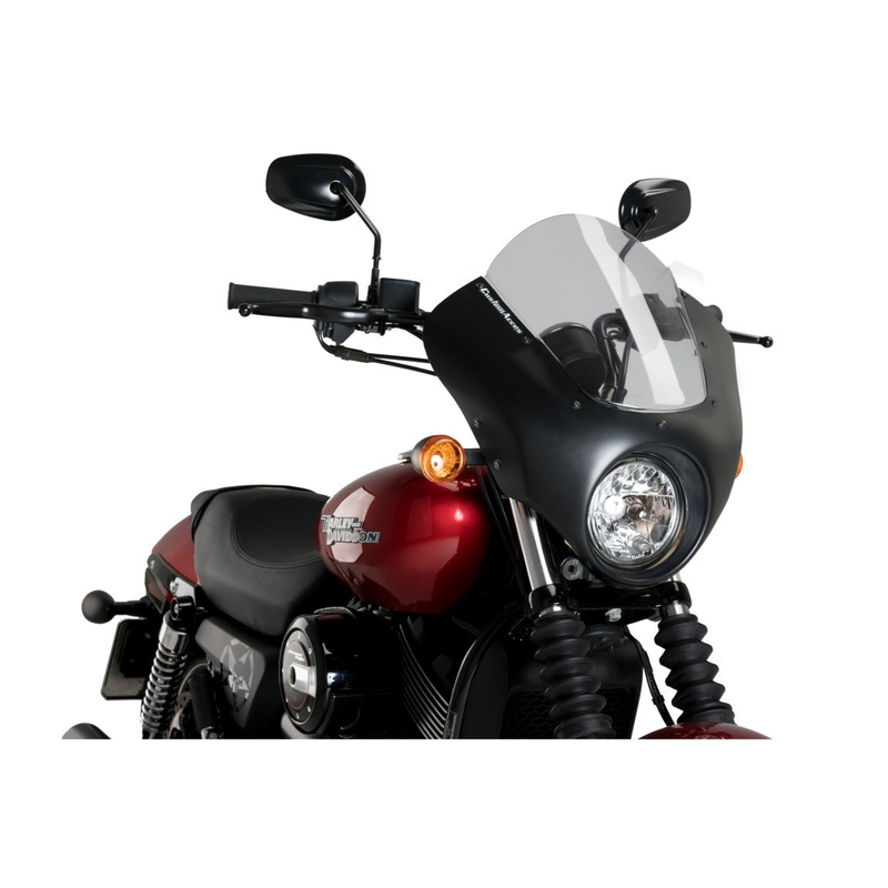 Semifairing PUIG DARK NIGHT Smoke for HARLEY DAVIDSON XG 750 Street 2017-2020