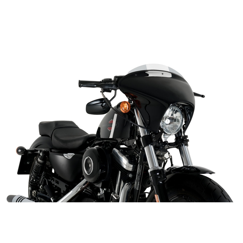 Windscreen PUIG BATWING SML smoke short