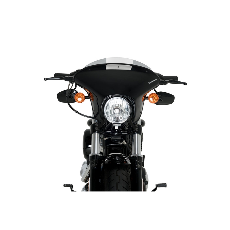 Windscreen PUIG BATWING SML smoke short