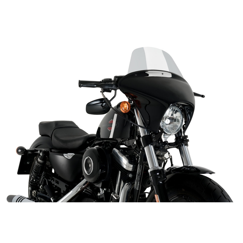 Windscreen PUIG BATWING SML smoke long