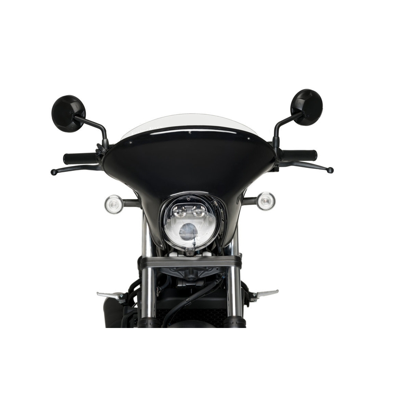 Windscreen PUIG BATWING SML clear short